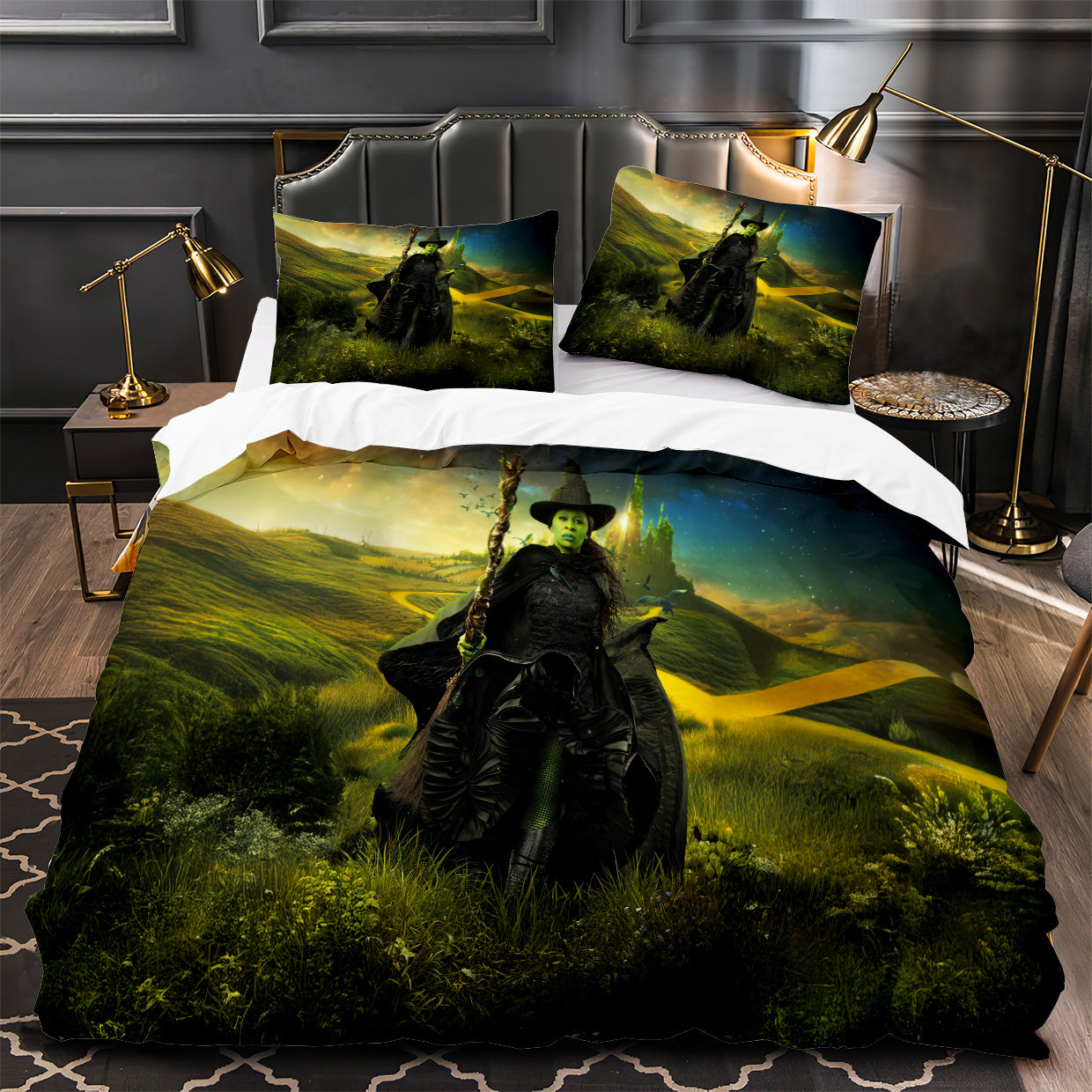 Wicked Part One Duvet Cover Quilt Case Pillowcase Bedding Set Without Filler