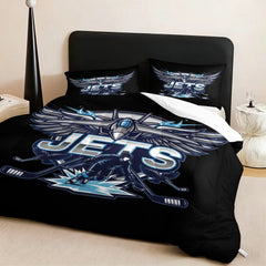 Winnipeg Jets Hockey League Comforter Pillowcase Sets Blanket All Season Reversible Quilted Duvet
