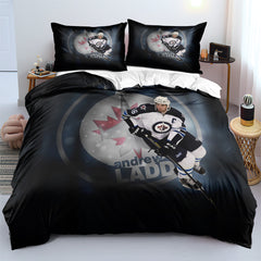 Winnipeg Jets Hockey League 3D Printed Duvet Cover Quilt Cover Pillowcase