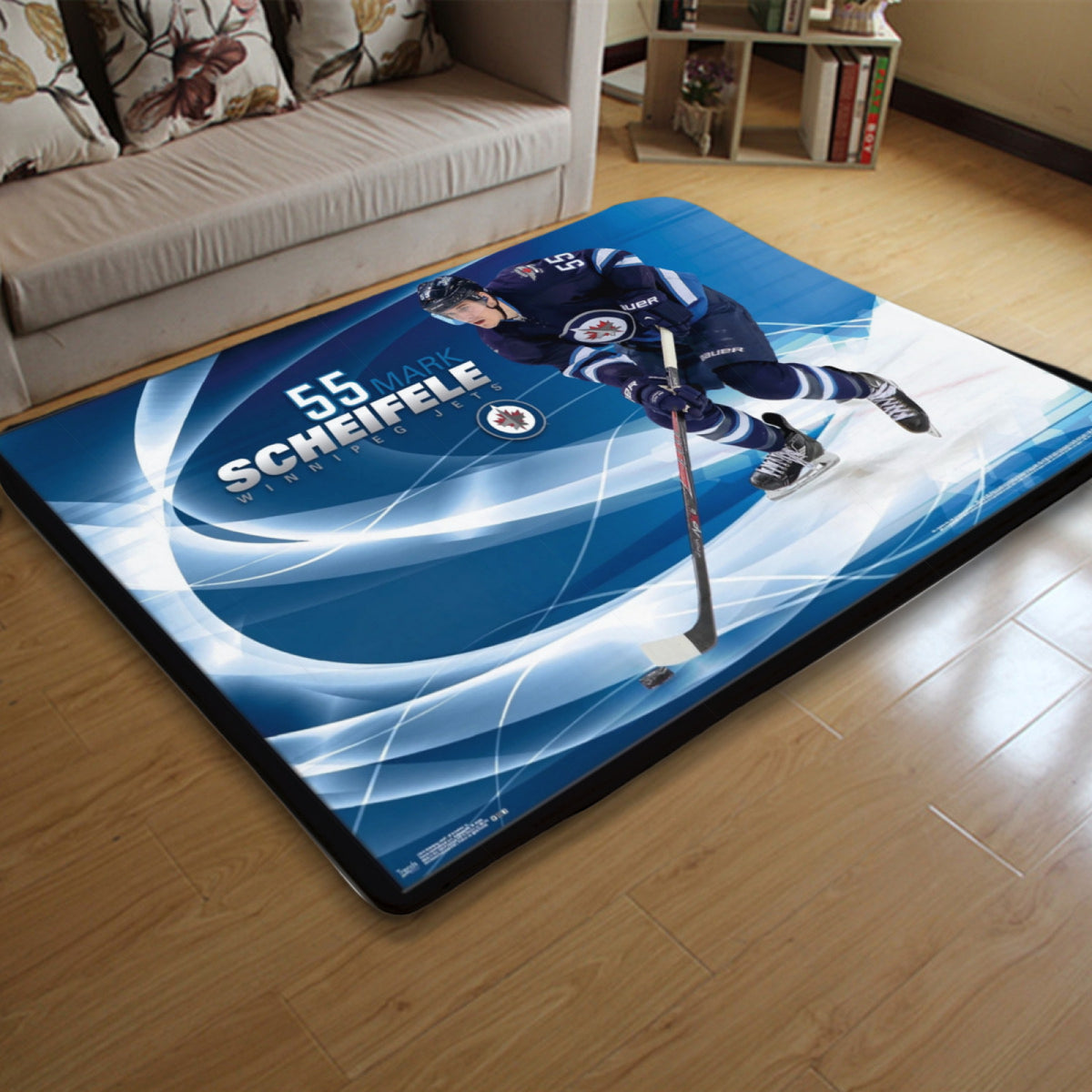 Winnipeg Jets Hockey League Carpet Living Room Bedroom Mats Kitchen Bathroom Rugs