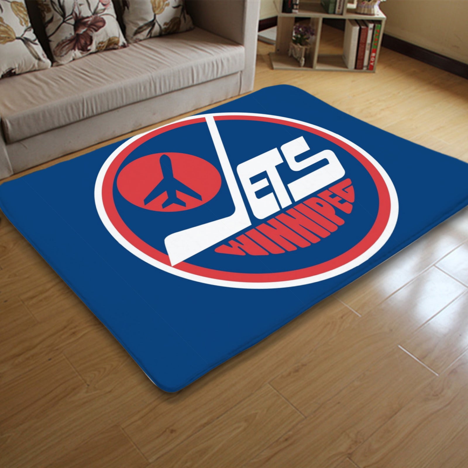 Winnipeg Jets Hockey League Carpet Living Room Bedroom Mats Kitchen Bathroom Rugs