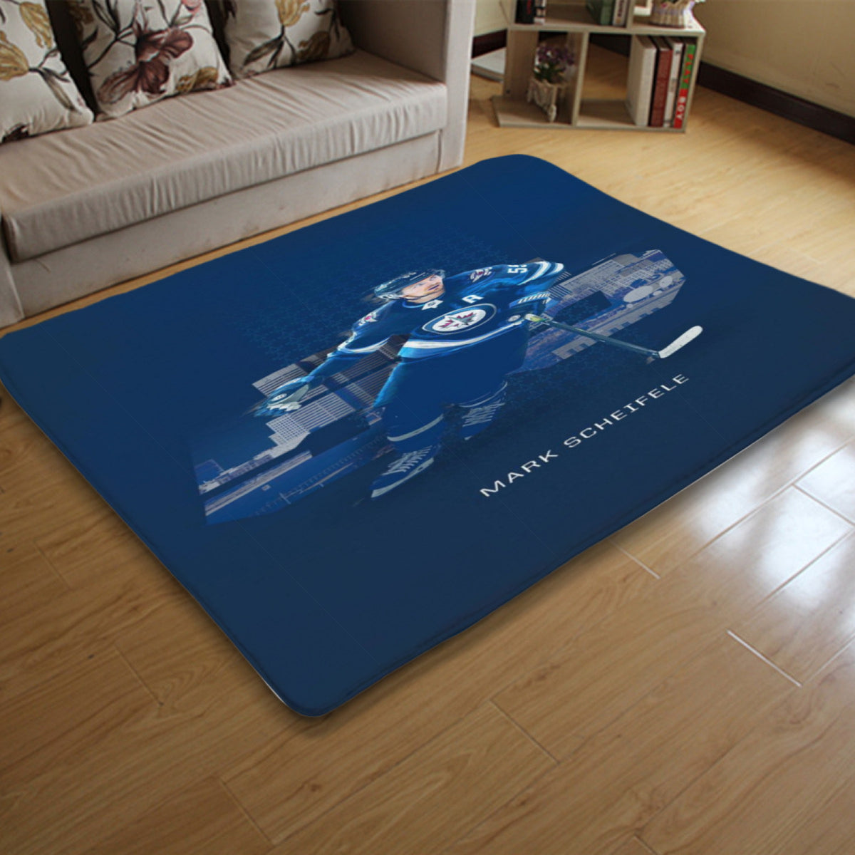 Winnipeg Jets Hockey League Carpet Living Room Bedroom Mats Kitchen Bathroom Rugs