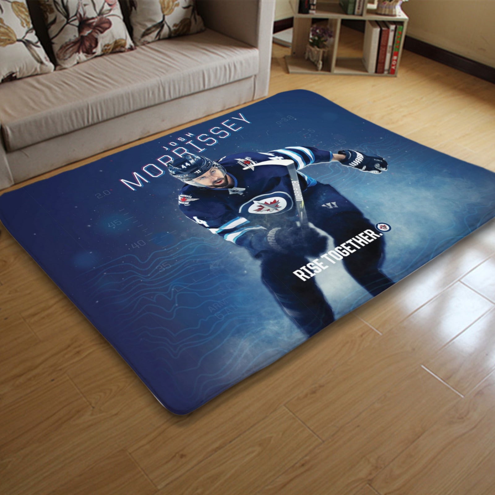 Winnipeg Jets Hockey League Carpet Living Room Bedroom Mats Kitchen Bathroom Rugs