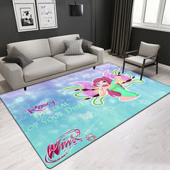 Winx Club Carpet Living Room Bedroom Mats Kitchen Bathroom Rugs