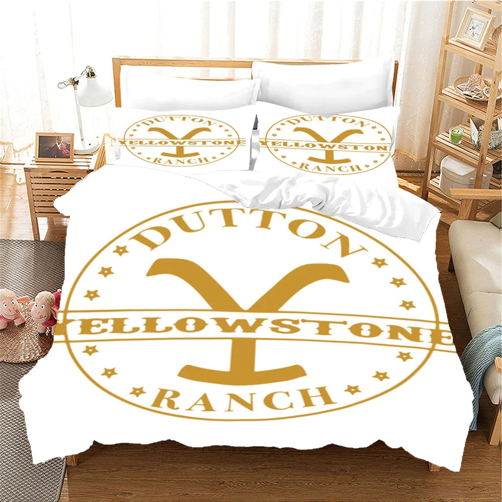 Yellowstone Duvet Cover Quilt Cover Pillowcase Bedding Set