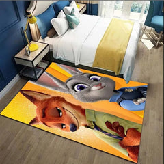 Zootopia Cosplay Carpet Living Room Bedroom Sofa Rug Door Mat