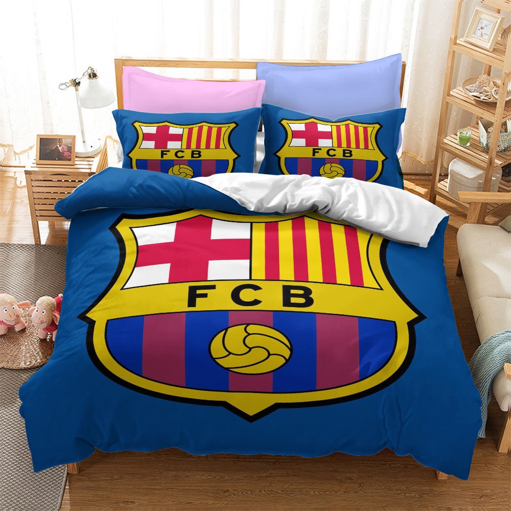 2025 NEW Barcelona Football Club Bedding Set Quilt Duvet Covers Bedding Sets Without Filler