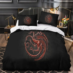 2025 NEW House of the Dragon Bedding Set Quilt Duvet Covers Bedding Sets