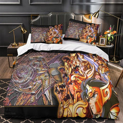2025 NEW Saint Seiya Bedding Set Quilt Duvet Covers Bedding Sets