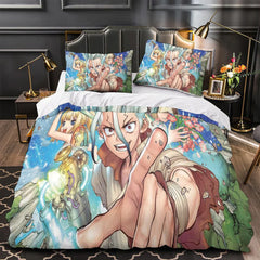 2025 NEW Dr Stone Bedding Set Quilt Duvet Covers Bedding Sets