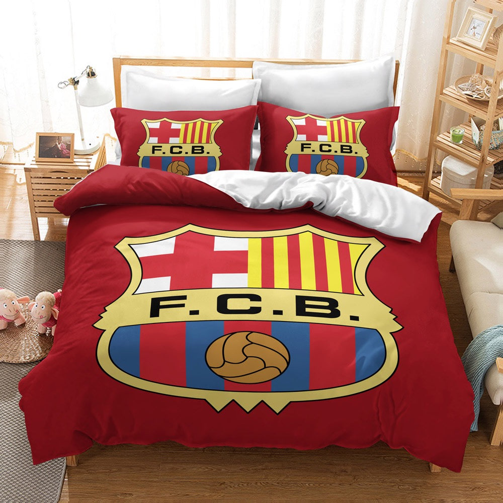 2025 NEW Barcelona Football Club Bedding Set Quilt Duvet Covers Bedding Sets Without Filler