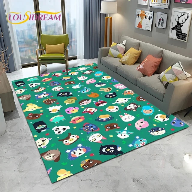 Animal Crossing Cosplay Carpet Living Room Bedroom Sofa Rug Door Mat