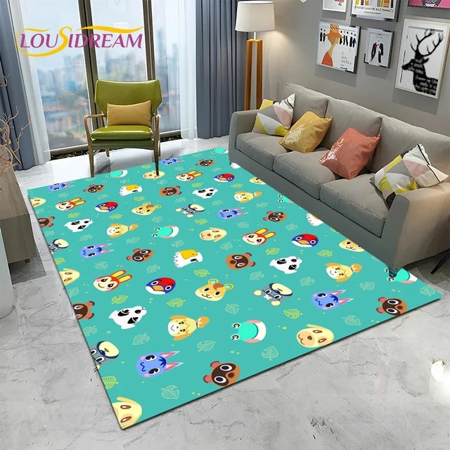 Animal Crossing Cosplay Carpet Living Room Bedroom Sofa Rug Door Mat