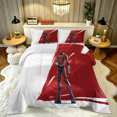 Marvel Rivals Antman Comforter Pillowcase Sets Blanket All Season Reversible Quilted Duvet