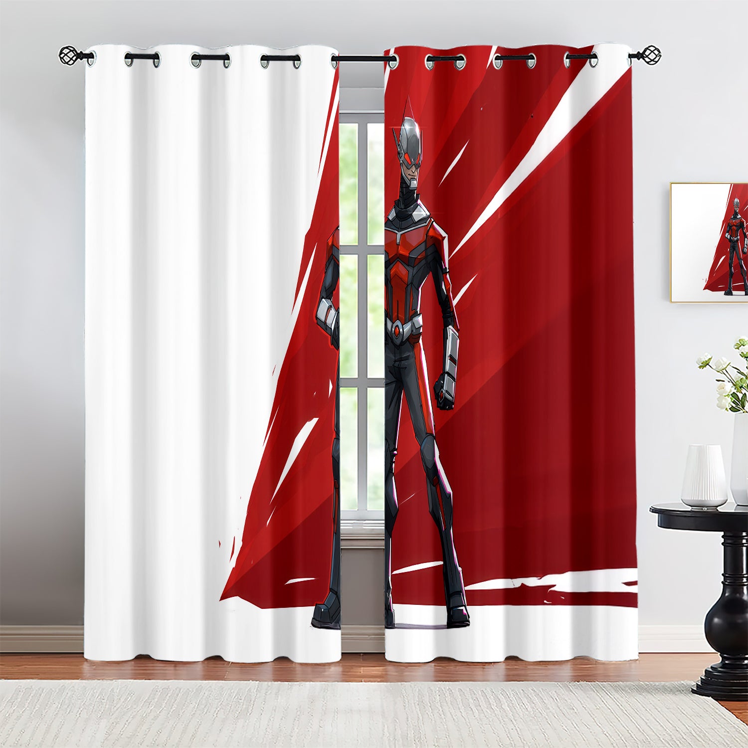 Marvel Rivals Antman Blackout Curtains Drapes For Window Treatment Set