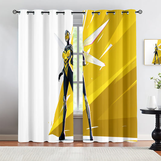 Marvel Rivals Antman Blackout Curtains Drapes For Window Treatment Set 1500