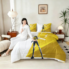 Marvel Rivals Antman Comforter Pillowcase Sets Blanket All Season Reversible Quilted Duvet
