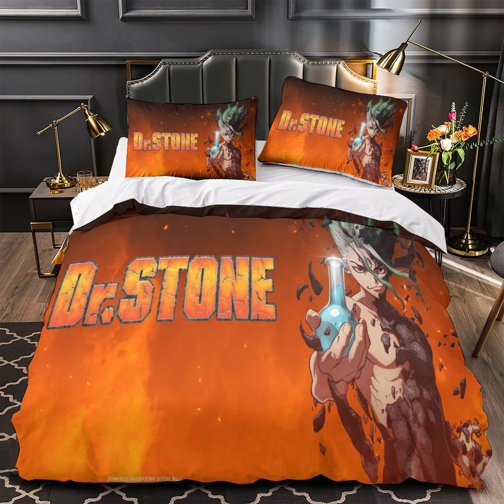 2025 NEW Dr Stone Bedding Set Quilt Duvet Covers Bedding Sets