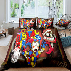 The Amazing Digital Circus #13 3D Printed Duvet Cover Quilt Cover Pillowcase Bedding Set Bed Linen Home Decor