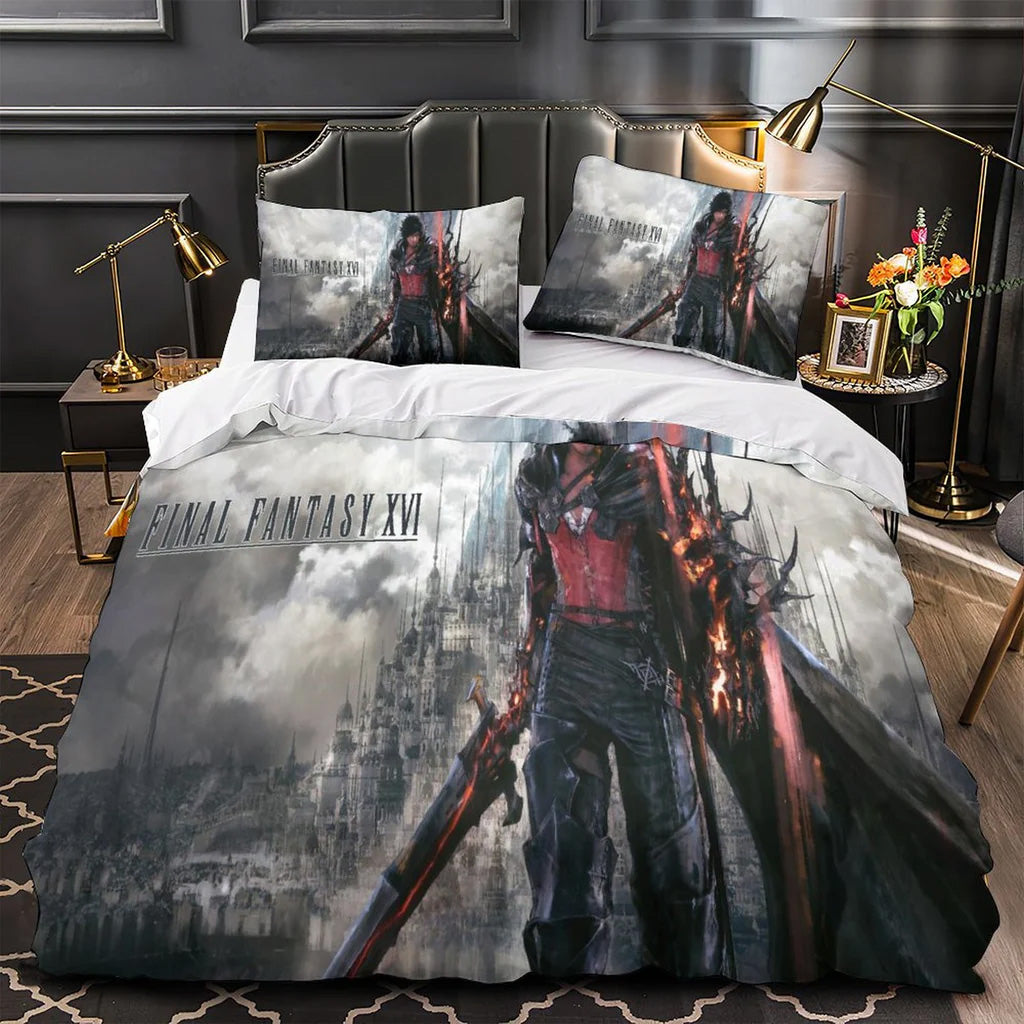 2025 NEW Final Fantasy Bedding Set Quilt Duvet Covers Bedding Sets