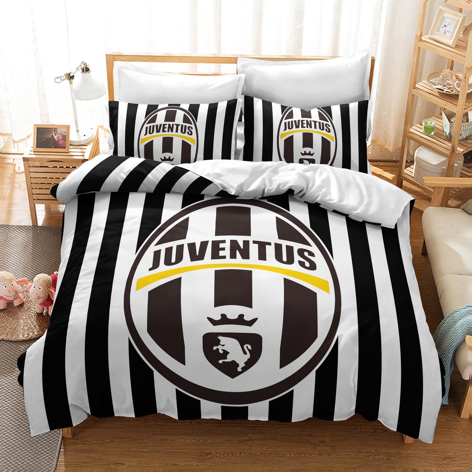 2025 NEW Juventus Football Club Bedding Set Quilt Duvet Covers Bedding Sets Without Filler