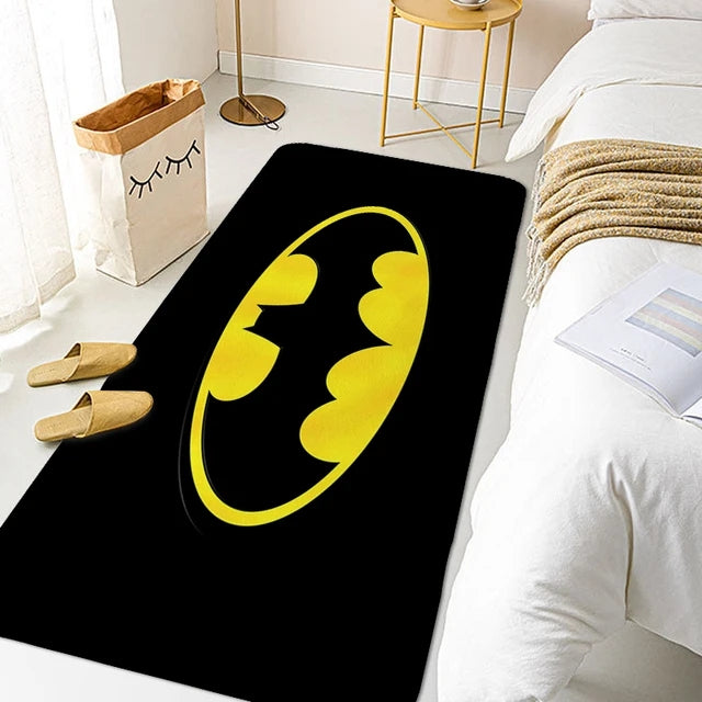 Superhero Batman Cosplay Carpet Living Room Bedroom Sofa Rug Door Mat