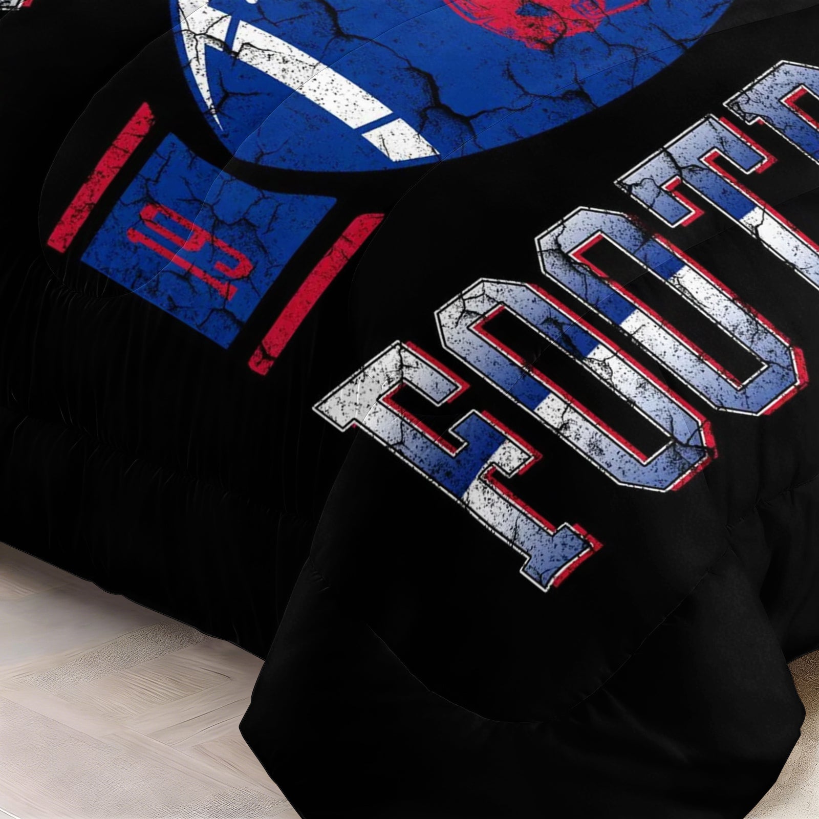 Buffalo Bills Comforter Pillowcase Sets Blanket All Season Reversible Quilted Duvet