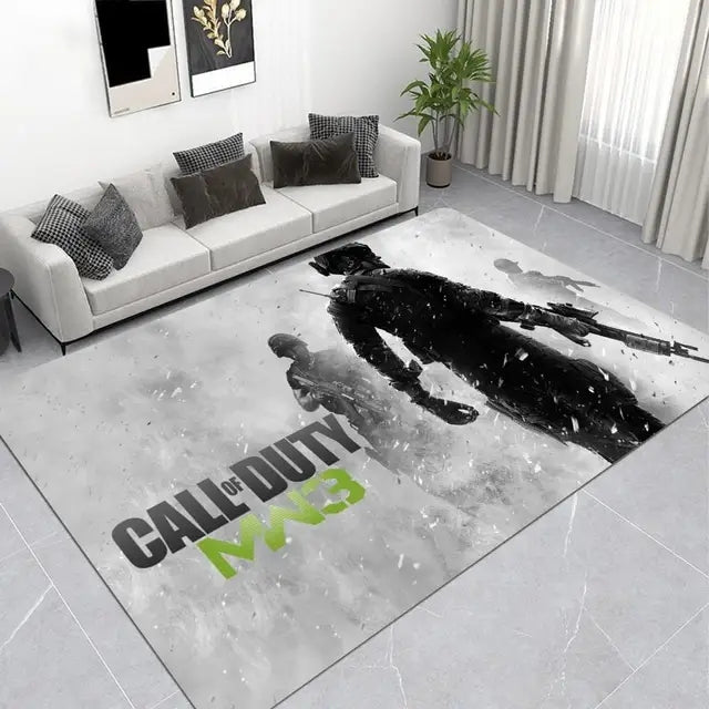 Call of Duty Cosplay Carpet Living Room Bedroom Sofa Rug Door Mat