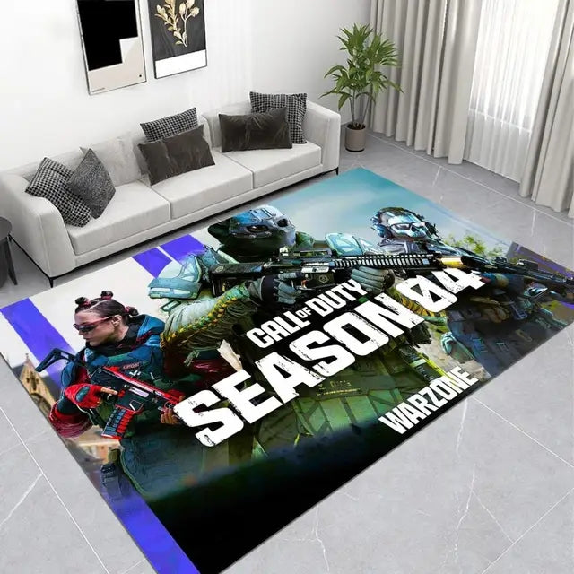 Call of Duty Cosplay Carpet Living Room Bedroom Sofa Rug Door Mat