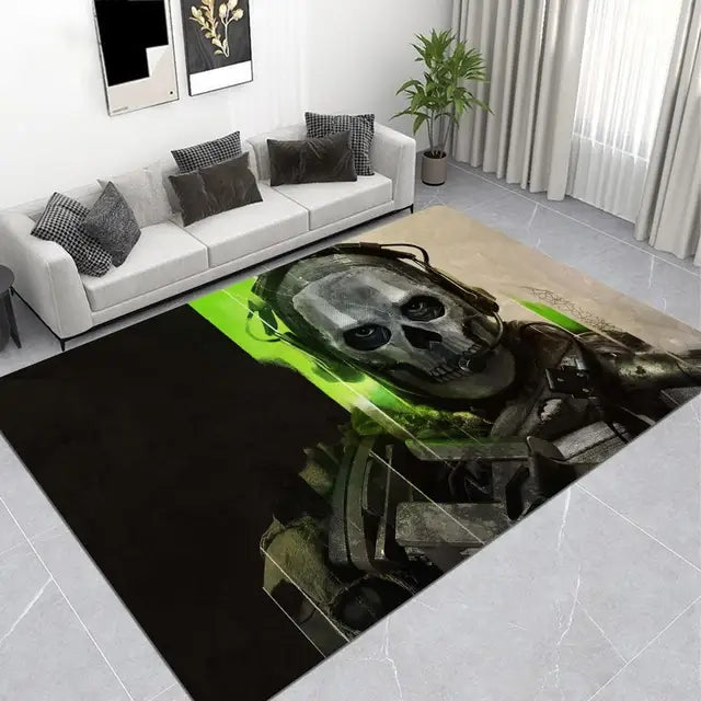 Call of Duty Cosplay Carpet Living Room Bedroom Sofa Rug Door Mat