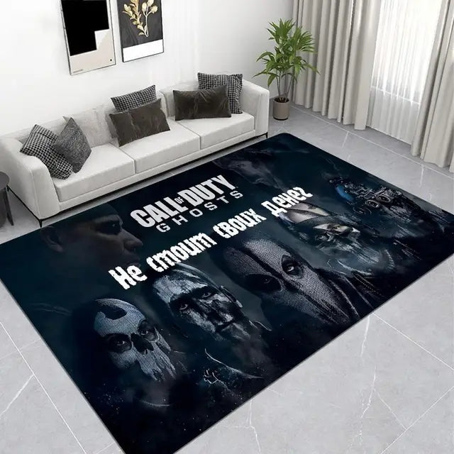 Call of Duty Cosplay Carpet Living Room Bedroom Sofa Rug Door Mat