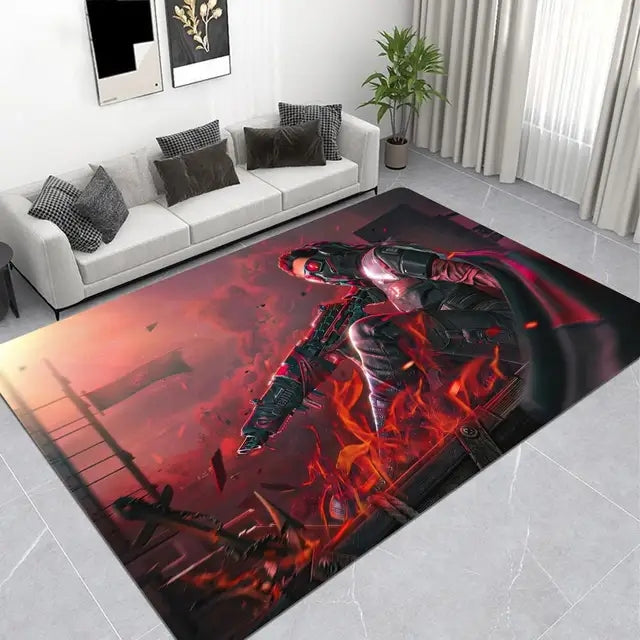 Call of Duty Cosplay Carpet Living Room Bedroom Sofa Rug Door Mat