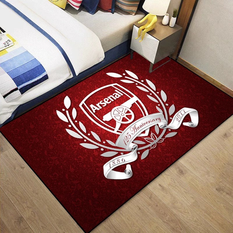 2025 NEW Arsenal Football Club Carpet Living Room Bedroom Mats Kitchen Bathroom Rugs