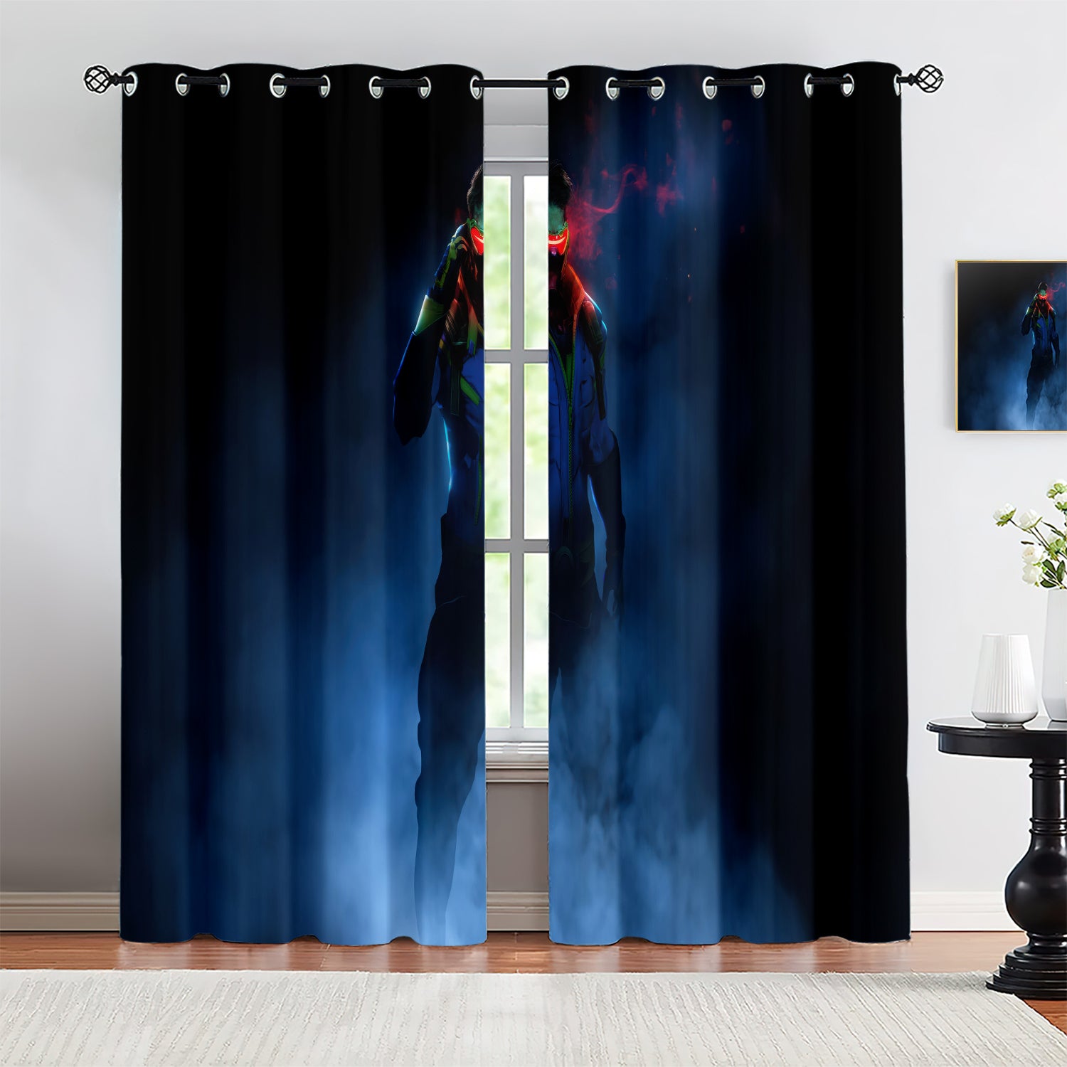 Marvel Rivals Cyclops Blackout Curtains Drapes For Window Treatment Set