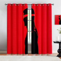 Marvel Rivals Cyclops Blackout Curtains Drapes For Window Treatment Set