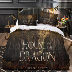 2025 NEW House of the Dragon Bedding Set Quilt Duvet Covers Bedding Sets