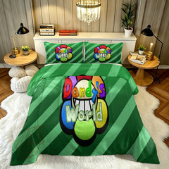 Dandy's World Comforter Pillowcase Sets Blanket All Season Reversible Quilted Duvet