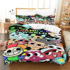 Dandy's World Duvet Cover Quilt Case Pillowcase Bedding Set Without Filler