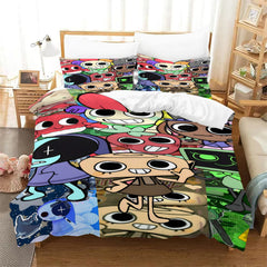 Dandy's World Duvet Cover Quilt Case Pillowcase Bedding Set Without Filler