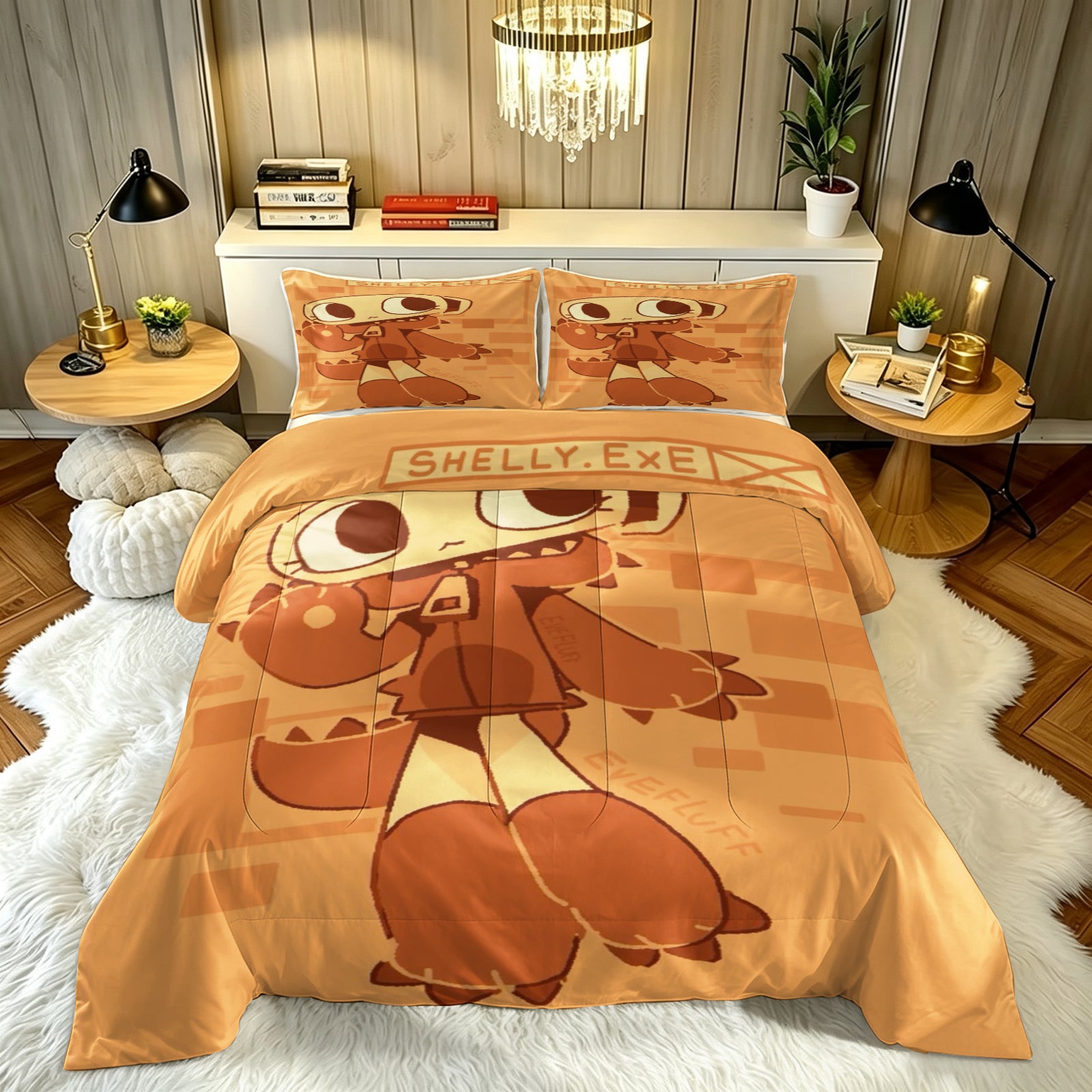 Dandy's World Comforter Pillowcase Sets Blanket All Season Reversible Quilted Duvet