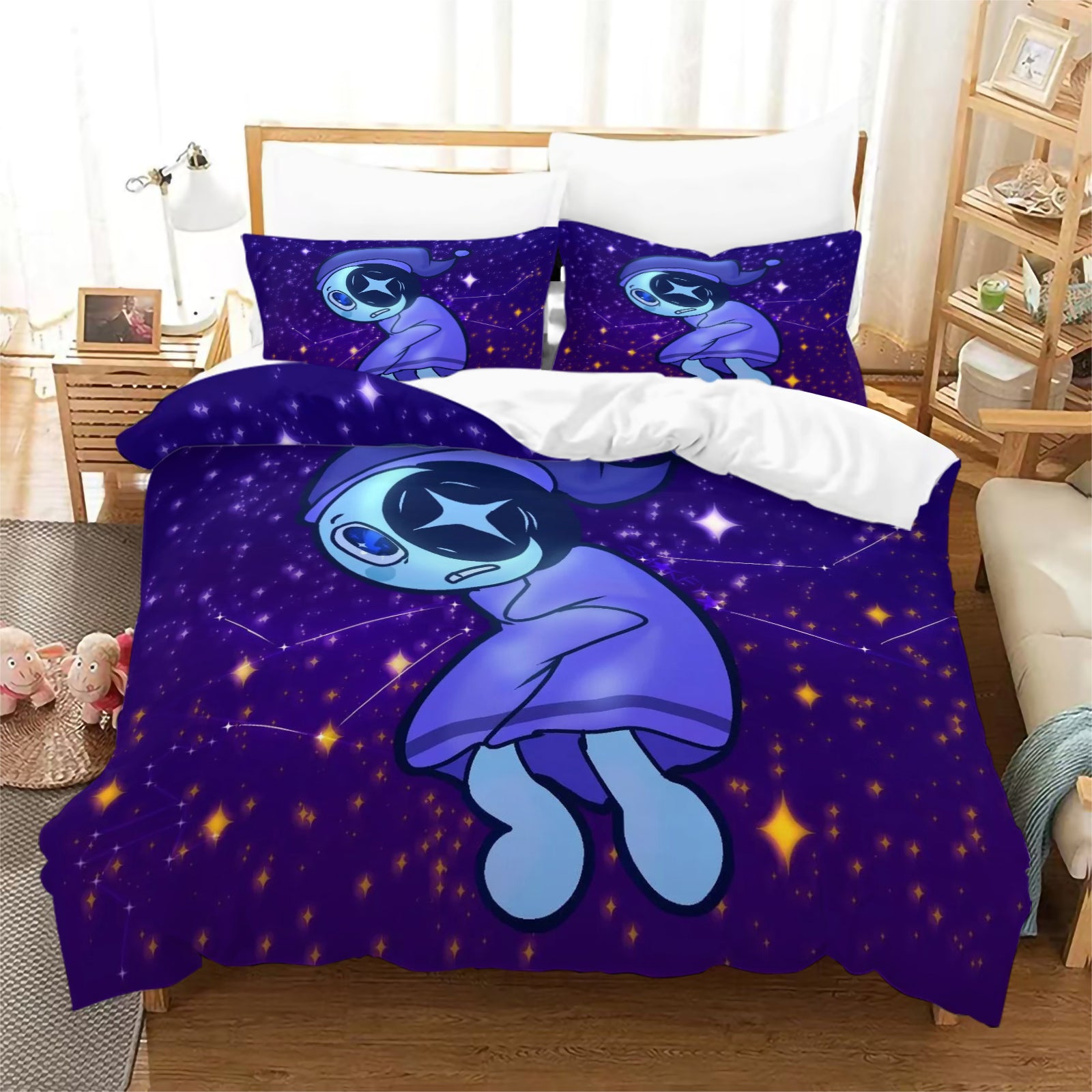 Dandy's World Duvet Cover Quilt Case Pillowcase Bedding Set Without Filler