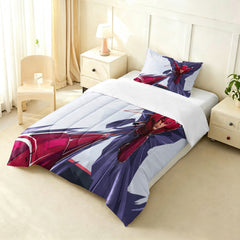 ‌Marvel Rivals Daredevil Comforter Pillowcase Sets Blanket All Season Reversible Quilted Duvet