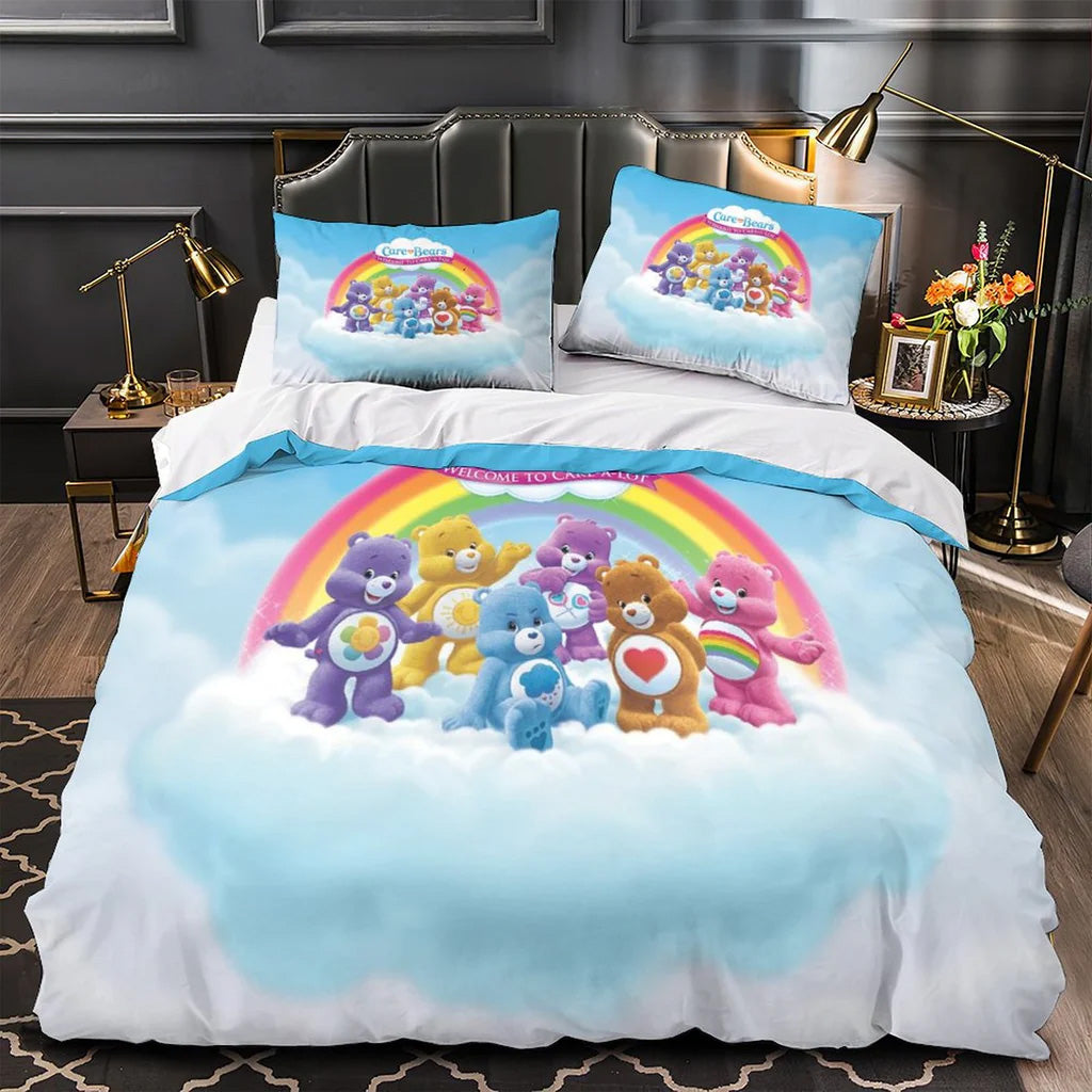 2025 NEW Care Bears Bedding Set Quilt Duvet Covers Bedding Sets