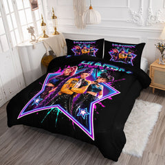 Kpop Demon Hunters  Comforter Pillowcase Sets Blanket All Season Reversible Quilted Duvet