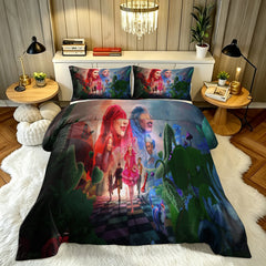 Descendants Wicked Wonderland Comforter Pillowcase Sets Blanket All Season Reversible Quilted Duvet