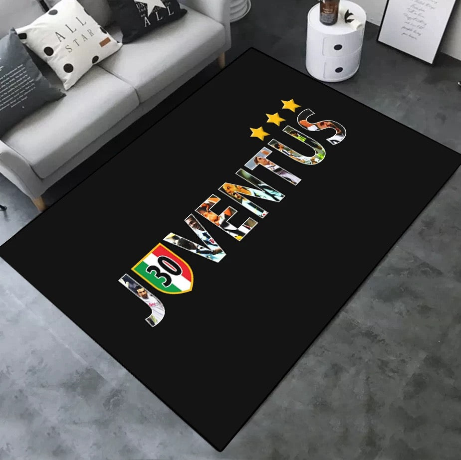 2025 NEW Juventus Football Club Carpet Living Room Bedroom Mats Kitchen Bathroom Rugs