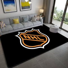 Hockey League Logo Carpet Living Room Bedroom Mats Kitchen Bathroom Rugs