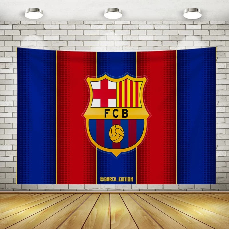 2025 New Barcelona Football Club Wall Decor Hanging Tapestry Home Bedroom Living Room Decoration Wall Decor