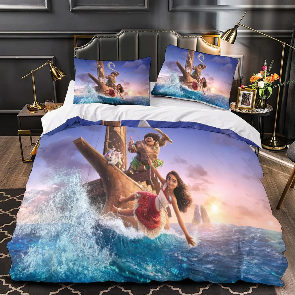 2025 NEW Moana 2 Bedding Set Quilt Duvet Covers Bedding Sets
