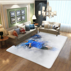 San Jose Soccer Earthquakes Carpet Living Room Bedroom Mats Kitchen Bathroom Rugs